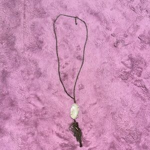 Kendra Scott Silver Pendant Necklace